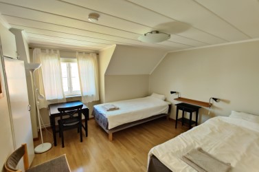Andra våningen i huset
